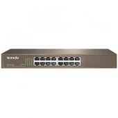 Tenda TEF1016D 16 Port 10-100 Mbps Switch Çelik Kasa Rack Mount - 1