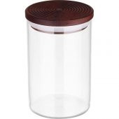 PRATICO MAUN KAPAKLI CAM ERZAK SAKLAMA KABI 15 CM - 1