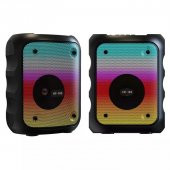 PSL HF-163 Sound Jet RGB Işıklı Stereo Bluetooth Hoparlör - 6