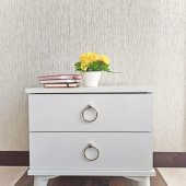 Viola Consept Komidin / Şifonyer 2 Çekmece Gümüş / Yatak Odası / Genç Odası / Cocuk Odası / Bebek Odası - 2