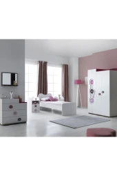 RENGARENK Point Baby Büyüyen Ve Sallanan Beşik 70x130  cm thumbnail 2