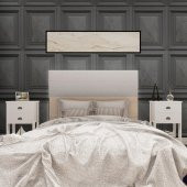 Ünüvar Konsept Retro Serisi, Çift Çekmeceli Beyaz Komodin - 4