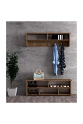 Cantek Venedik Portmanto Ceviz - 1