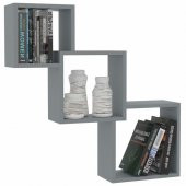 Ünüvar Konsept Gri Duvar Rafı thumbnail 2