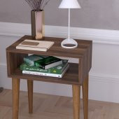 ÜNÜVAR KONSEPT Ceviz Ayak Komodin thumbnail 2