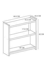 Ünüvar Konsept Karnaval Home Beyaz Renk 3 Katlı Modern Ahşap Mdf Tezgah Üstü Mutfak Baharatlık Rafı thumbnail 5