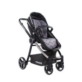 Prava Safir Travel Sistem Bebek Arabası Chrome Füme - 5