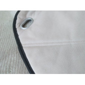 KOLTUK MİNDERİ TAY TÜYÜ 2Lİ TAKIM (BEJ, KREM) MİNDER, KOLTUK KILIFI - 2