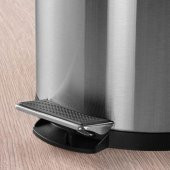 Pedallı Çöp Kutusu, Paslanmaz Çelik Metal Renk Meridyendukkan 12lt  IKEA - 2