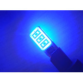 T10 DİPSİZ LED AMPUL (ANGEL) MAVİ 12V (2ADET FİYATI) T10 PARK, SİNYAL, PLAKA AMPULU - 1