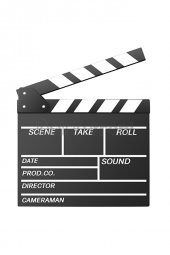 Ahşap Büyük Boy Klaket Film Sinema Klaketi Dekoratif Hediyelik - 3