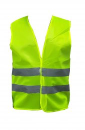BİSİKLET YELEK REFLEKTÖRLÜ POLYESTER YEŞİL - 1