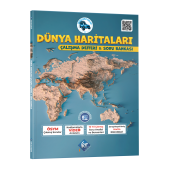 Coğrafyanın Kodları Dünya Haritaları Çalışma Defteri ve Soru Bankası - 1