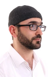 Füme Katlamalı Sade Desen Kışlık Orlon Takke Şapka thumbnail 3