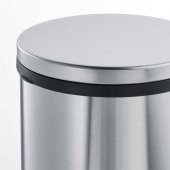 Pedallı Çöp Kutusu, Paslanmaz Çelik Metal Renk Meridyendukkan 5lt  IKEA - 3