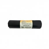 VURAL ENDÜSTRİYEL HANTAL ÇÖP TORBASI 100x150 CM 600 GR SİYAH 10 LU 1 PAKET - 1