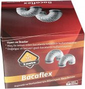 Bacamatik için Bacaflex Aspiratör Baca Borusu 127 mm 3 mt - 1