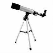50x360 Mini Teleskop Kara Uzay Teleskobu Aliminyum Gövde Tripodlu - 1