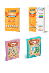 4.SINIF OSCAR YAYINLARI TÜM DERSLER SETİ ( 4 KİTAP ) - 1