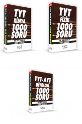 TYT FİZİK - KİMYA - BİYOLOJİ SETİ ÇAPA YAYINLARI(3KİTAP) - 1