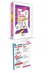 5.SINIF TÜM DERSLER SETİ ÇAPA YAYINLARI( 2 KİTAP ) - 1