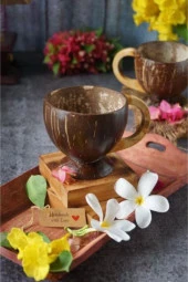 Hindistan Cevizi Coconat Bardak Coconut Glass - 8