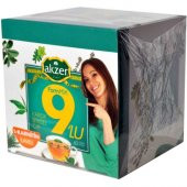 Akzer 9lu Form Bitkisel Çay 60 Süzen Poşet - 3