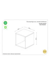 Çekirdek Home Beyaz Biga Koltuk Yan Sehpa thumbnail 2