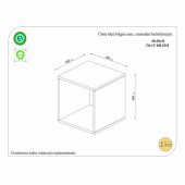 Kca Mobilya Box Komodin Beyaz - 2