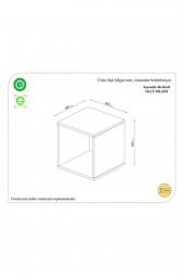 Ayazağa Dekoratif Box Komodin Safirmeşe - 2