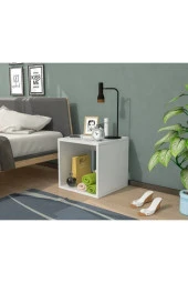 Ünüvar Konsept Ayazağa Box Komodin Beyaz thumbnail 1