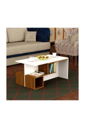 Bmdekor Orta Sehpa Dilay Beyaz Ceviz thumbnail 3