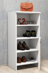 H&A Concept Dekoratif Ayakkabılık, Antre Dolabı Ayakkabılık , Beyaz Renk - 2