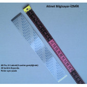 Jameson Js-805 JS-905 İndech Oto Teyp Film Flex Kablosu 60-0.5-20A-1 - 1