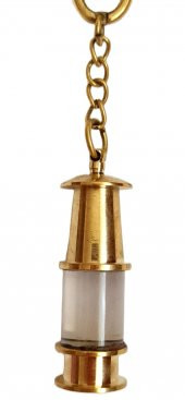 Şişe Modeli Pirinç Anahtarlık - 2