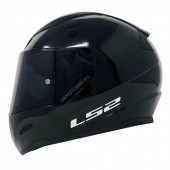 Ls2 Rapıd 2 Parlak Siyah Fullface Motosiklet Kaskı Siyah Camlı - 1