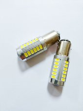 NKT GROUP Carway Tek Duy 93 2li Geri Vites Led Sinyal Stop Ampulü Beyaz Renk - 2