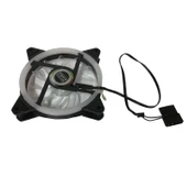 RGB 12 cm kasa içi fan 12cm 12v renkli kasa içi fan - 4