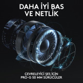 Logitech G G635 LIGHTSPEED 7.1 Surround Ses Oyuncu Kulaklığı - Siyah - 2