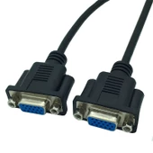 VGA dişi dişi 15 pin panel tipi uzatma kablosu 30 cm - 2