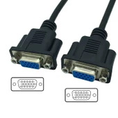 VGA dişi dişi 15 pin panel tipi uzatma kablosu 30 cm - 4