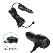 Navigasyon Ltipi 90 derece 5 pin mini usb araç şarj adaptörü 5v2A - 4