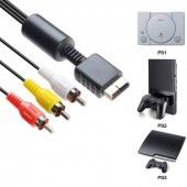 playstation 2-3 PS2-PS3 AV-Out Kablosu - 4