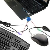 USB to PS/2 klavye mouse Dönüştürücü Adaptör - 4