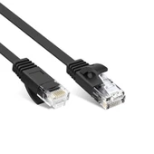 internet bağlantı kablosu cat5 rj45 slim yassı ethernet kablosu 1,5m thumbnail 1