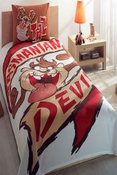 TAC LİSANLI TEK KİŞİLİK PİKE TAKIMI TAZ DEVİL - 1