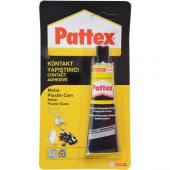 Pattex Contact Metal Plastik Cam Yapıştırıcı Şeffaf 50 Gr 1419320 - 1