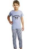Baskılı Erkek Çocuk Pijama Takımı 7321 - 1