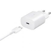 Samsung Galaxy A73 Fast Charging 25W Type-C Çıkışlı Kablolu Şarj Aleti Beyaz(Samsung Türkiye Garantili) - 4