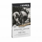 LYRA REMBRANDT POLYCOLOR GRI TONLAR 12LI METAL KUT - 1